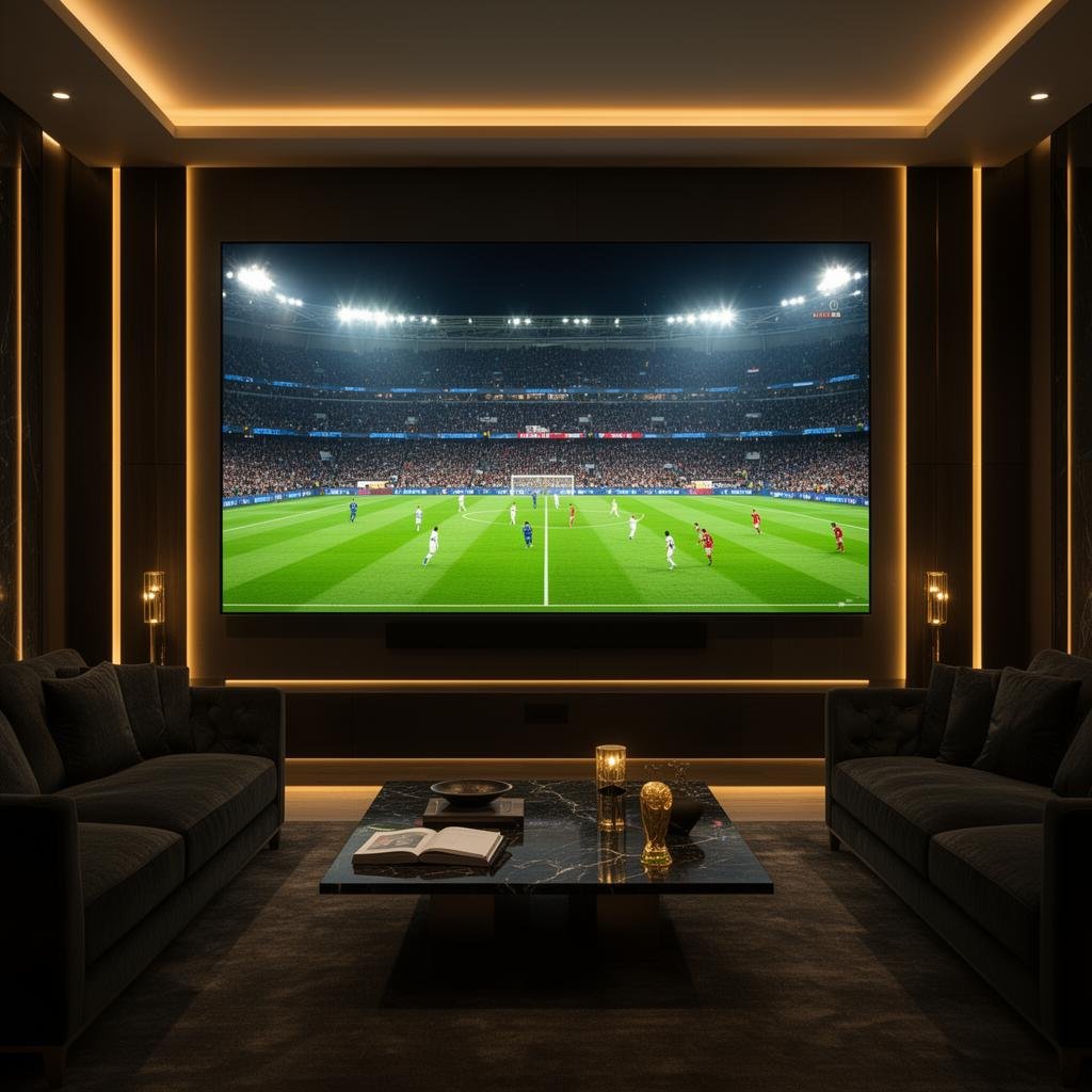 Match de football en direct 4K avec Iron TV Pro